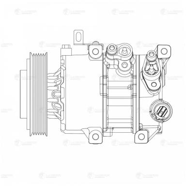 Компрессор кондиционера LCAC 0816