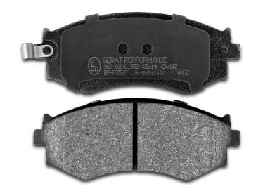 Колодки тормозные к-кт BP-F058P