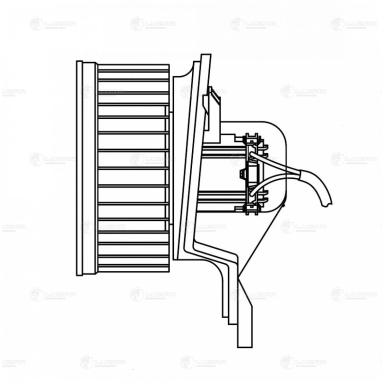Мотор отопителя салона LFh 2021