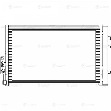 Радиатор кондиционера LRAC 2603