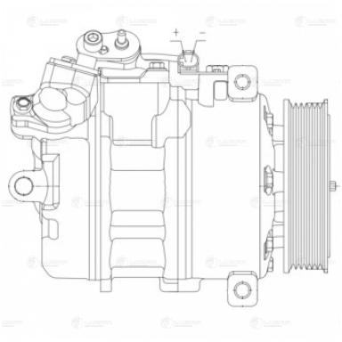 Компрессор кондиционера LCAC 26E6