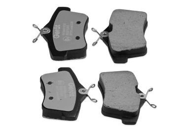 Колодки тормозные дисковые задние BPR170PG