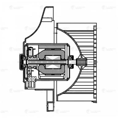 Мотор отопителя салона LFh 08A0