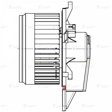 Мотор отопителя салона LFh 0377