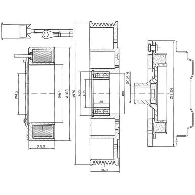 Муфта кондиционера LMAC 1004