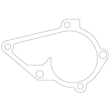 Прокладка насоса водяного LES 80802