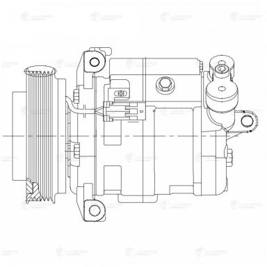 Компрессор кондиционера LCAC 0550