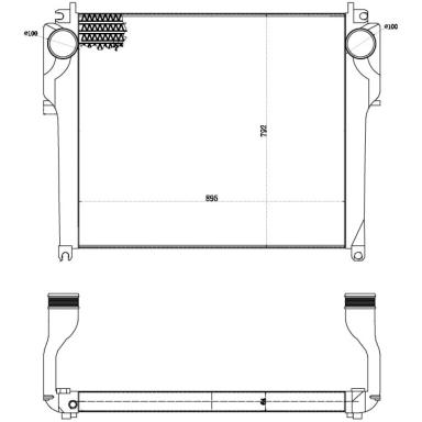 Интеркулер LRIC 3060