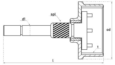 Дифференциал TT66254