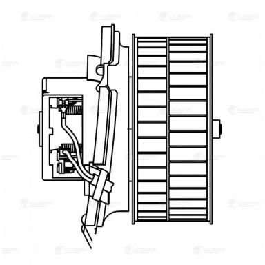 Мотор отопителя салона LFh 15124