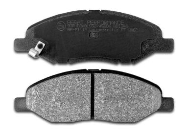 КОЛОДКИ ТОРМ.ПЕРЕД., К-Т BP-F111P