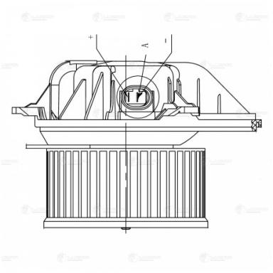 Мотор отопителя салона LFh 2145