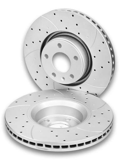 Диск тормозной передний вентилируемый DSK-F211P