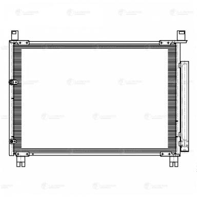 Радиатор кондиционера LRAC 1943