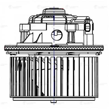 Мотор отопителя салона LFh 0580