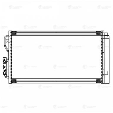 Радиатор кондиционера LRAC 26111