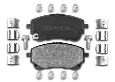 КОЛОДКИ ТОРМ.ЗАД., К-Т BP-F199P