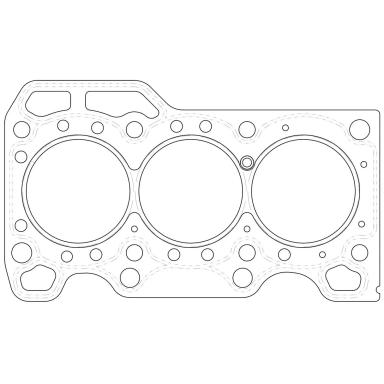 Прокладка ГБЦ LES 10507
