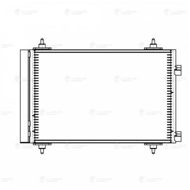 Радиатор кондиционера LRAC 20GK