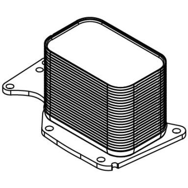 Радиатор масляный LOc 2606