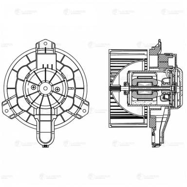 Мотор печки c крыльчаткой LFh 3019