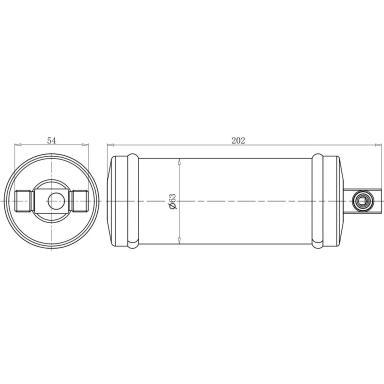 Ресивер-осушитель кондиционера LCR 2803