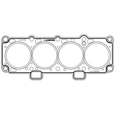 Прокладка ГБЦ LES 10106