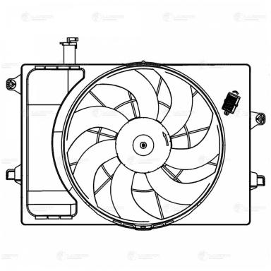 Мотор вентилятора охлаждения LFK 0849