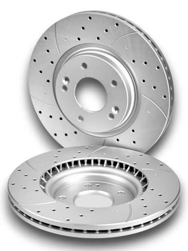 Диск тормозной передний вентилируемый DSK-F165P