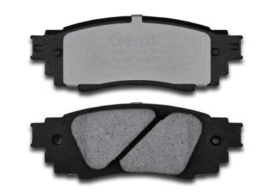 Колодки тормозные задние дисковые к-кт BPR081PG