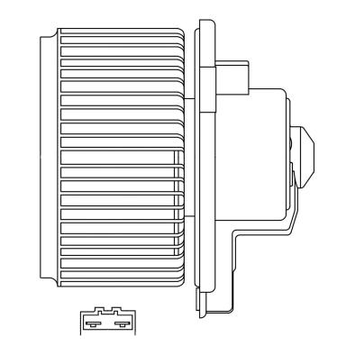 Мотор отопителя салона LFh 1950