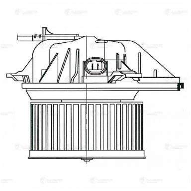 Мотор отопителя салона LFh 2022