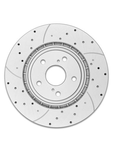 Диск тормозной передний DSK-F021P