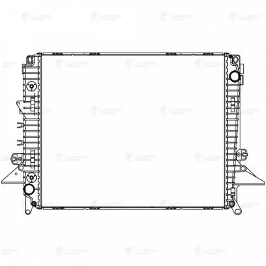 Радиатор двигателя LRc 10160