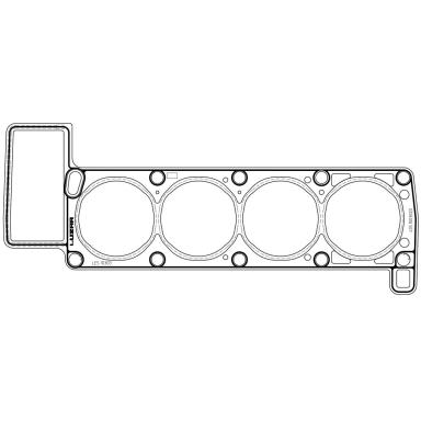 Прокладка ГБЦ LES 10303