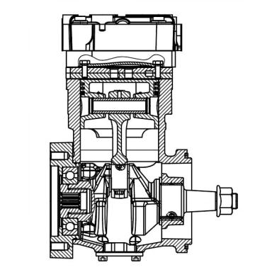 Компрессор воздушный LAC 0707