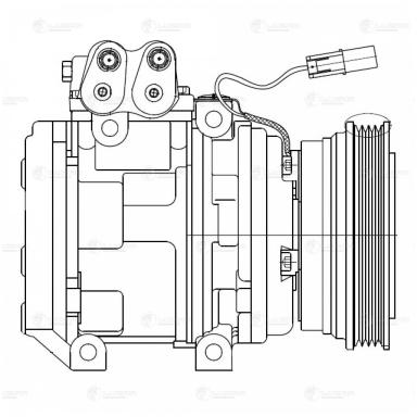 Компрессор кондиционера LCAC 0880
