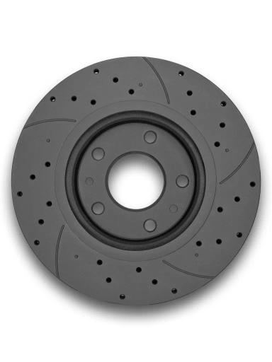 Диск тормозной передний вентилируемый DSK-F107W