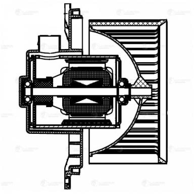 Мотор отопителя салона LFh 1149