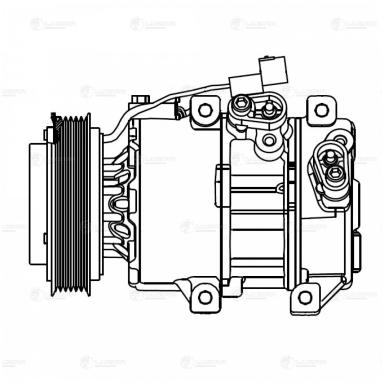 Компрессор кондиционера LCAC 0830