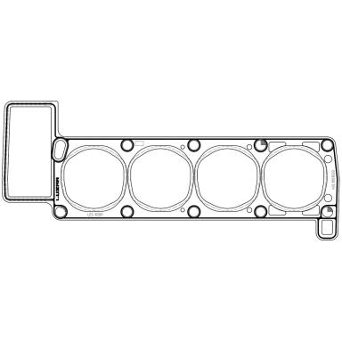 Прокладка ГБЦ LES 10301