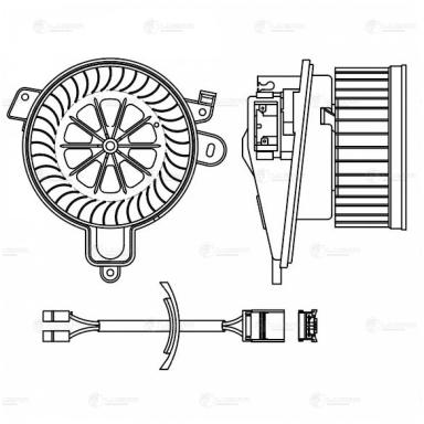 Мотор отопителя салона LFh 2023