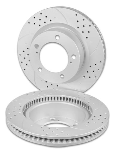 Диск тормозной передний вентилируемый F025P