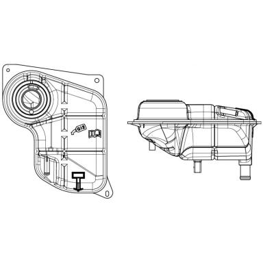 Бачок расширительный LET 1809