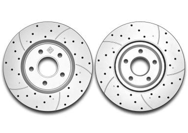 Диск тормозной передний вентилируемый F243P