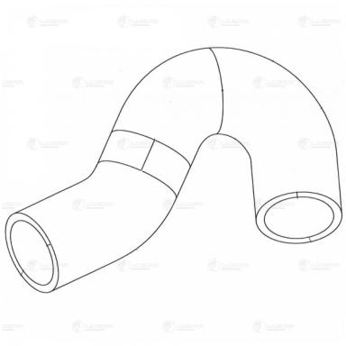 Патрубок радиатора LPK 05511