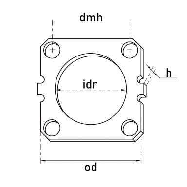 Крышка подшипника TT49043