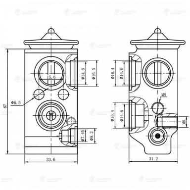 Клапан расширительный кондиционера LTRV 0811