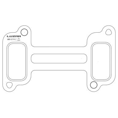 Прокладка коллектора LES 42701