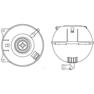Бачок расширительный LET 1801